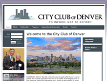Tablet Screenshot of cityclubofdenver.roundtablelive.org